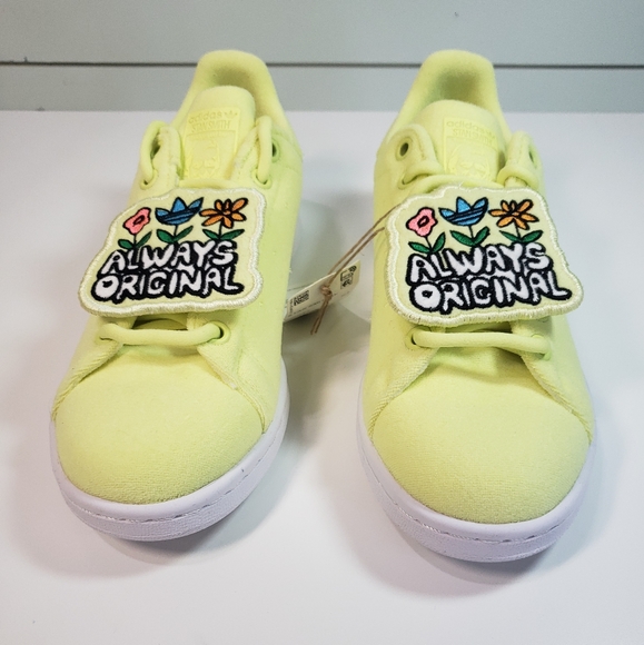 Adidas Stan Smith Always Original Pulse Yellow GX8553 Women's Sneakers s… - Picture 4 of 10